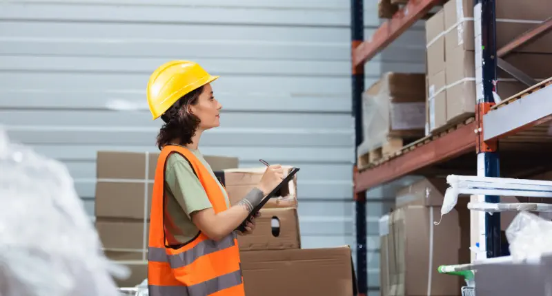 Kobieta sprawdzająca jakość - systemy kontroli jakości w firmach